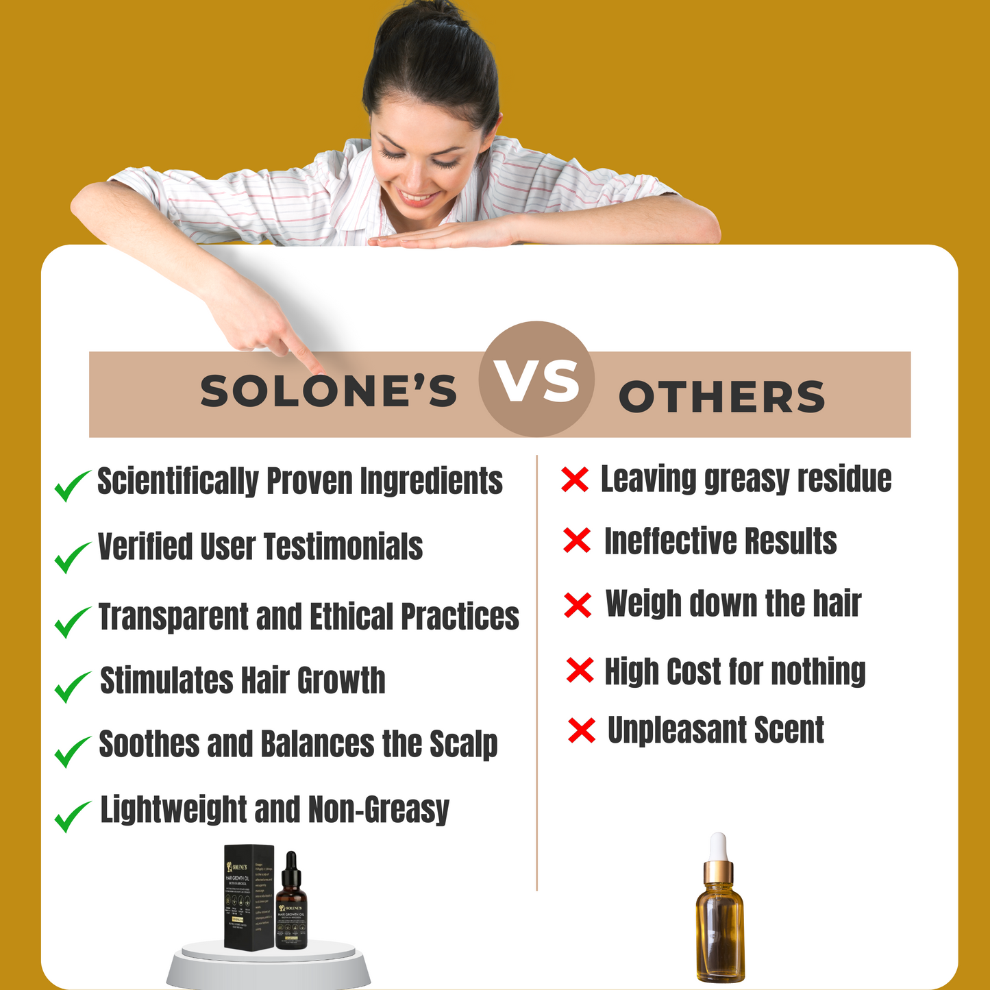 SOLONE'S Hair Growth Oil