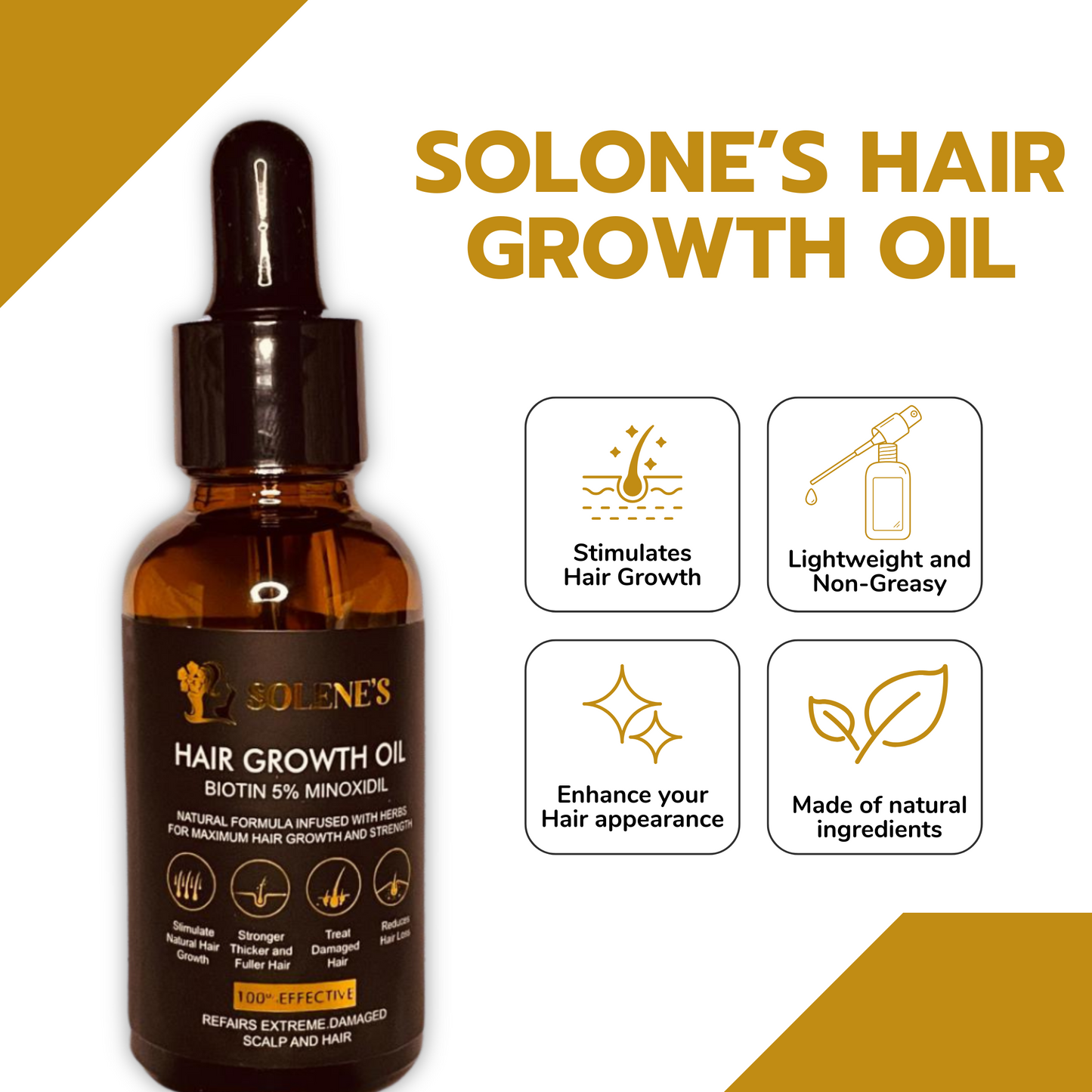 SOLONE'S Hair Growth Oil